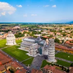 aerial of Pisa