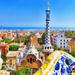 Gorgeous and amazing Park Guel in Barcelona.