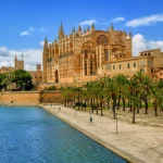 La Seu, the gothic medieval cathedral of Palma de Mallorca, Spain