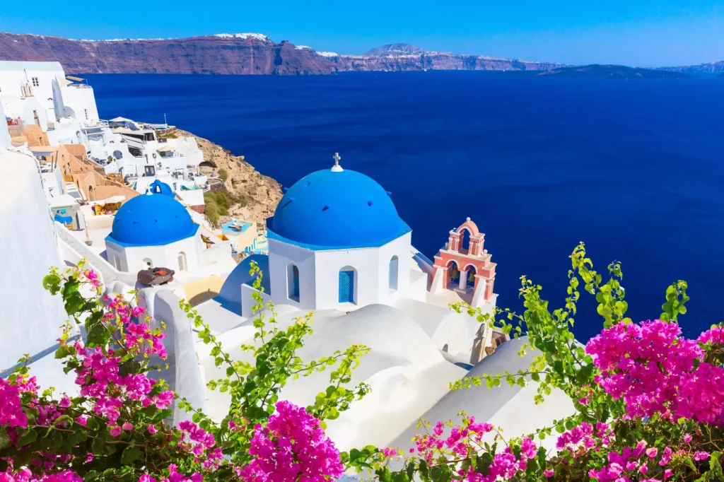 Santorini island, Greece.