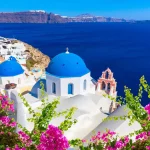 Santorini island, Greece.