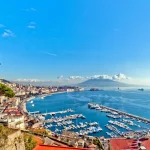 view of Naples from Posillipo hill